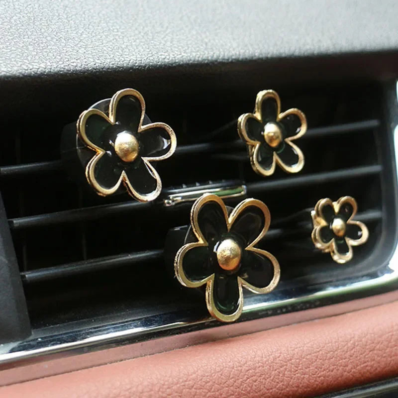 Car Outlet Vent Perfume Clips - Cute Flower