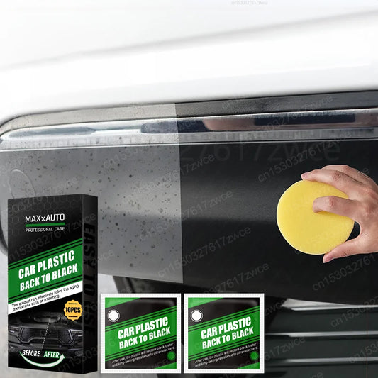 Car Plastic Polish Restoration - Back To Black